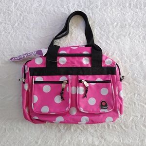 Rockland Polka Dot Duffel Bag